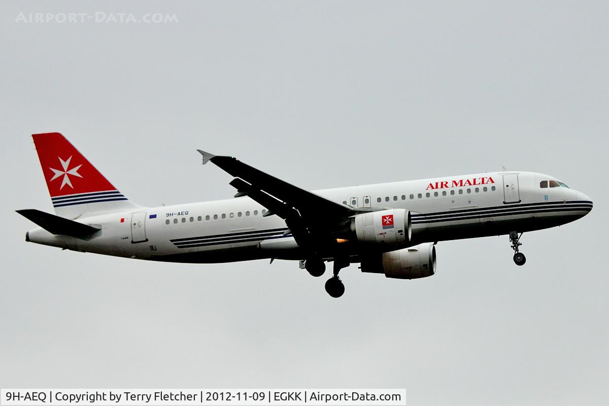 9H-AEQ, 2007 Airbus A320-214 C/N 3068, 2007 Airbus A320-214, c/n: 3068 at Gatwick