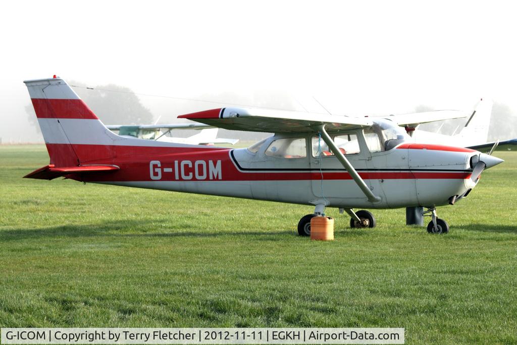 G-ICOM, 1974 Reims F172M Skyhawk Skyhawk C/N 1212, 1974 Reims F172M, c/n: 1212 at Headcorn