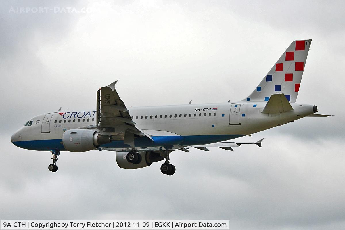 9A-CTH, 1998 Airbus A319-112 C/N 833, 1998 Airbus A319-112, c/n: 833 at Gatwick