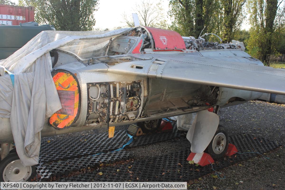 XP540, 1963 Hawker Siddeley Gnat T.1 C/N FL542, 1963 Folland Gnat T.1, c/n: FL542 at North Weald