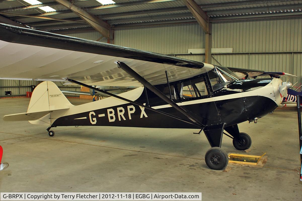 G-BRPX, 1945 Taylorcraft BC-12D Twosome C/N 6462, 1945 Taylorcraft BC12D, c/n: 6462 at Leicester