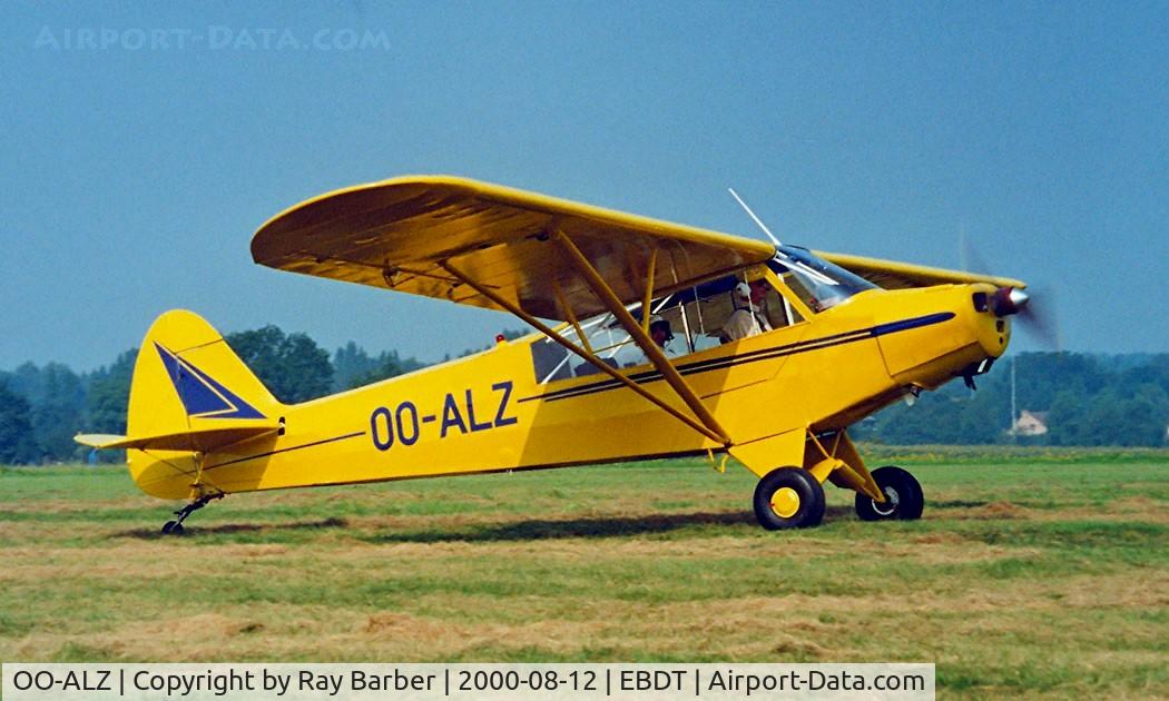 OO-ALZ, 1952 Piper L-18C Super Cub (PA-18-95) C/N 18-2083, Piper L-18C-95 Super Cub [18-2083] Schaffen-Diest~OO 12/08/2000