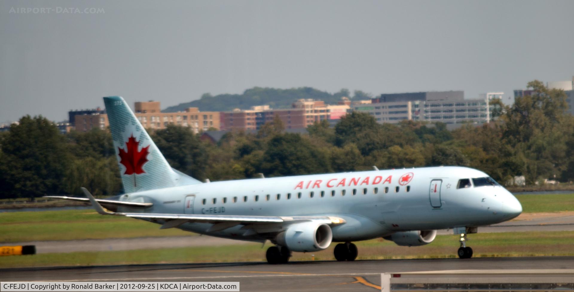 C-FEJD, 2005 Embraer 175SU (ERJ-170-200SU) C/N 17000090, Takeoff DCA