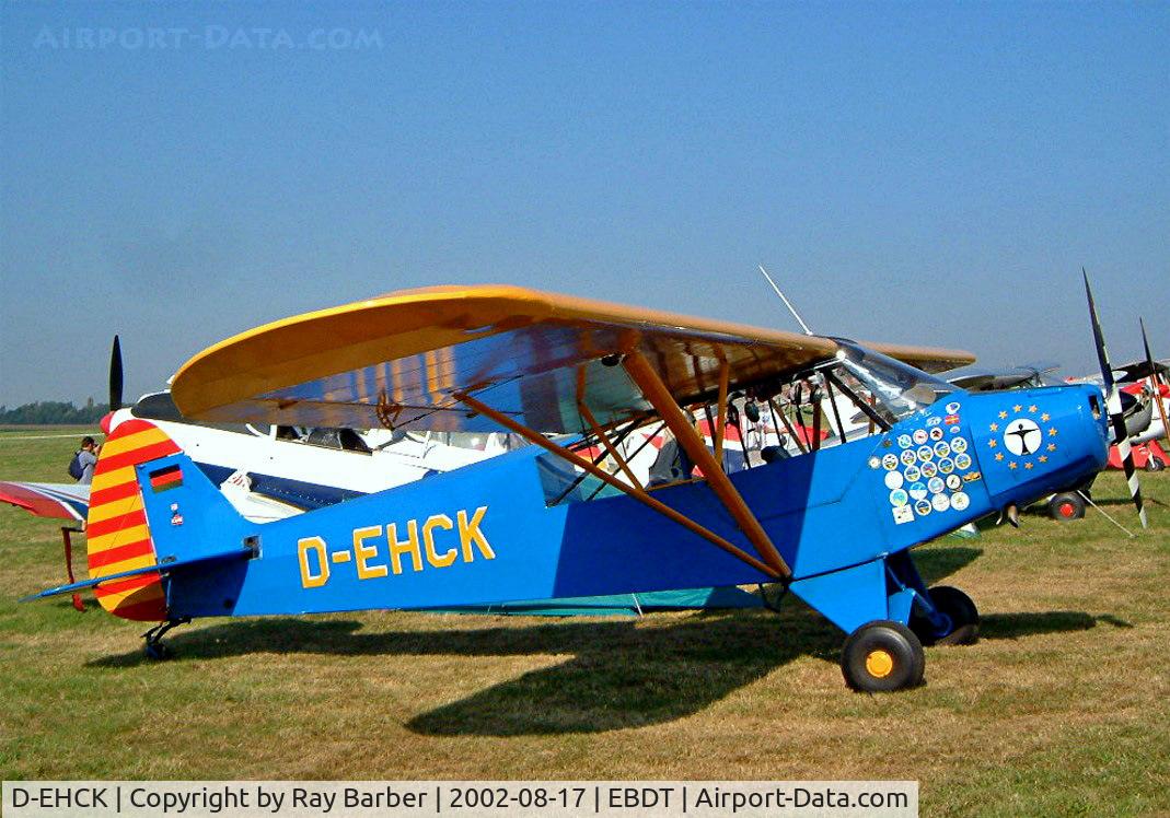 D-EHCK, Piper L-18C Super Cub (PA-18-95) C/N 18-1491, Piper L-18C-95 Super Cub [18-1491] Schaffen-Diest~OO 17/08/2002