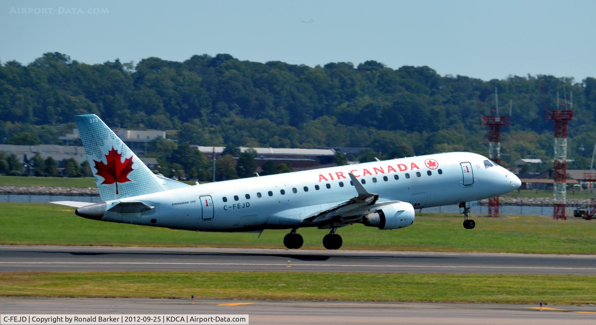 C-FEJD, 2005 Embraer 175SU (ERJ-170-200SU) C/N 17000090, Takeoff DCA
