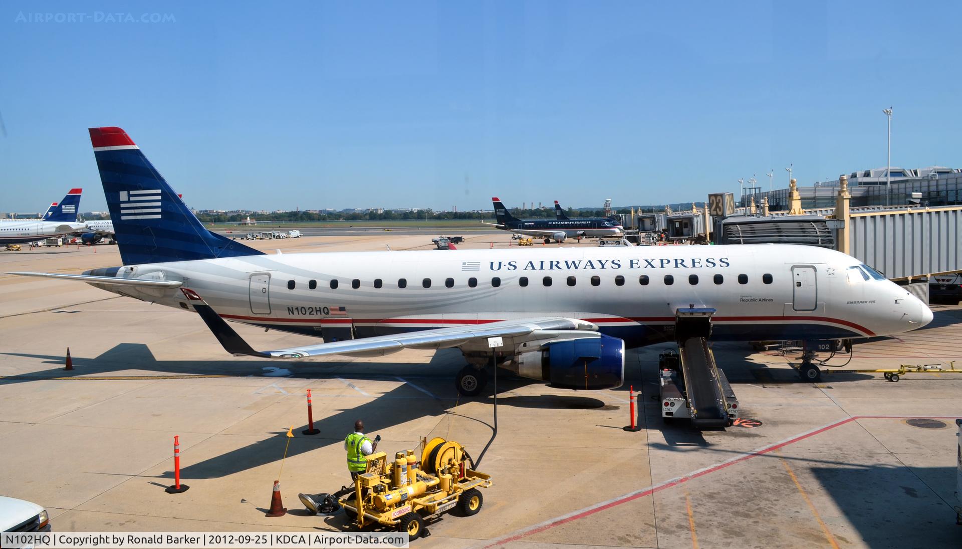 N102HQ, 2007 Embraer 175LR (ERJ-170-200LR) C/N 17000157, DCA VA