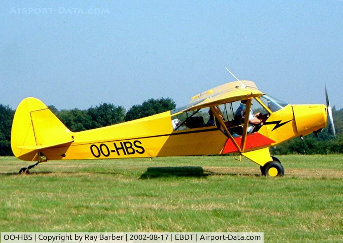 OO-HBS, Piper L-18C Super Cub (PA-18-95) C/N 18-1511, Piper L-18C-95 Super Cub [18-1511] Schaffen-Diest~OO 17/08/2002