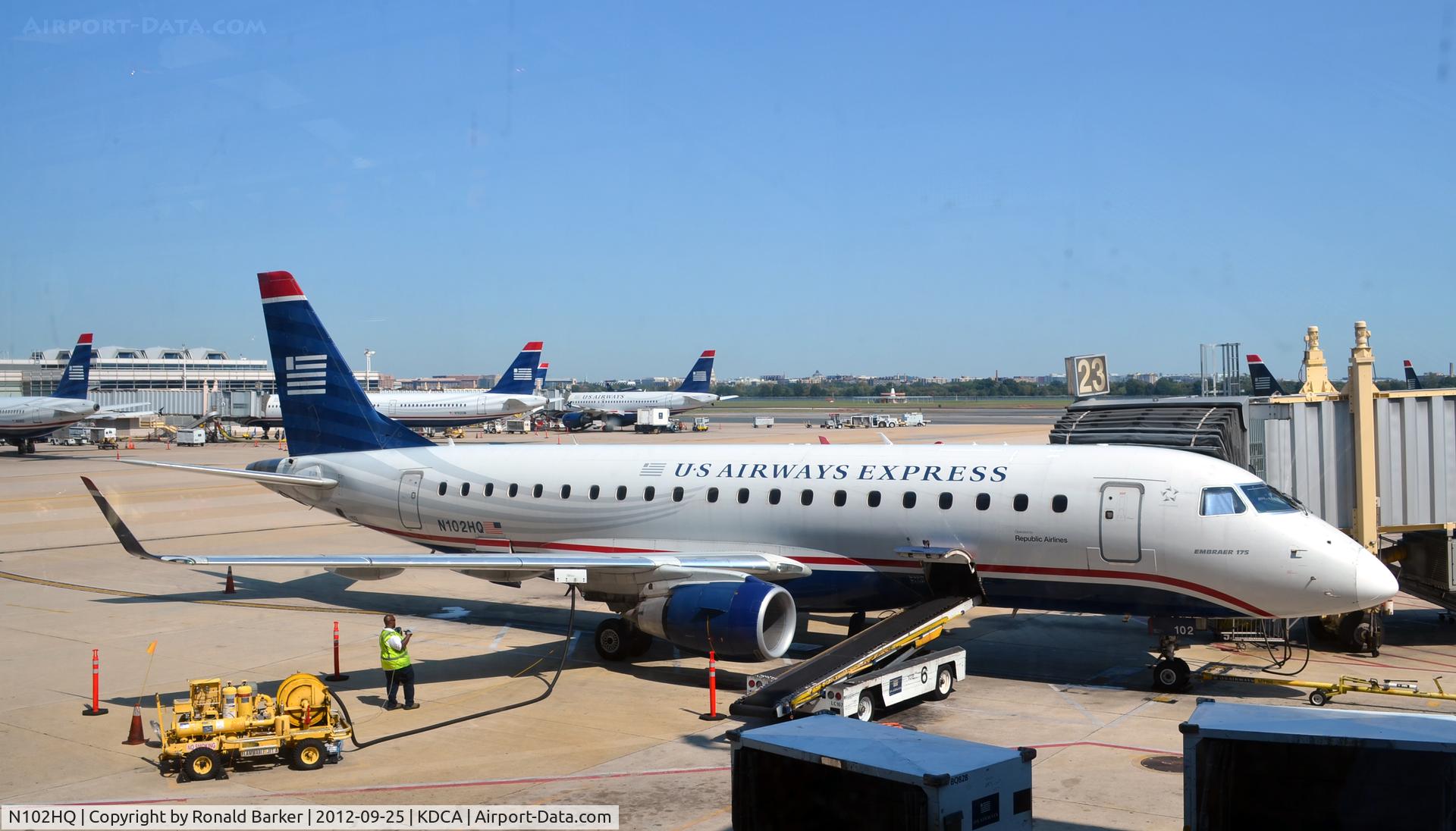 N102HQ, 2007 Embraer 175LR (ERJ-170-200LR) C/N 17000157, DCA VA