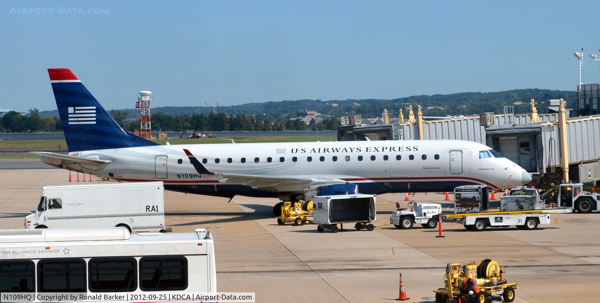 N109HQ, 2007 Embraer 175LR (ERJ-170-200LR) C/N 17000168, DCA, VA