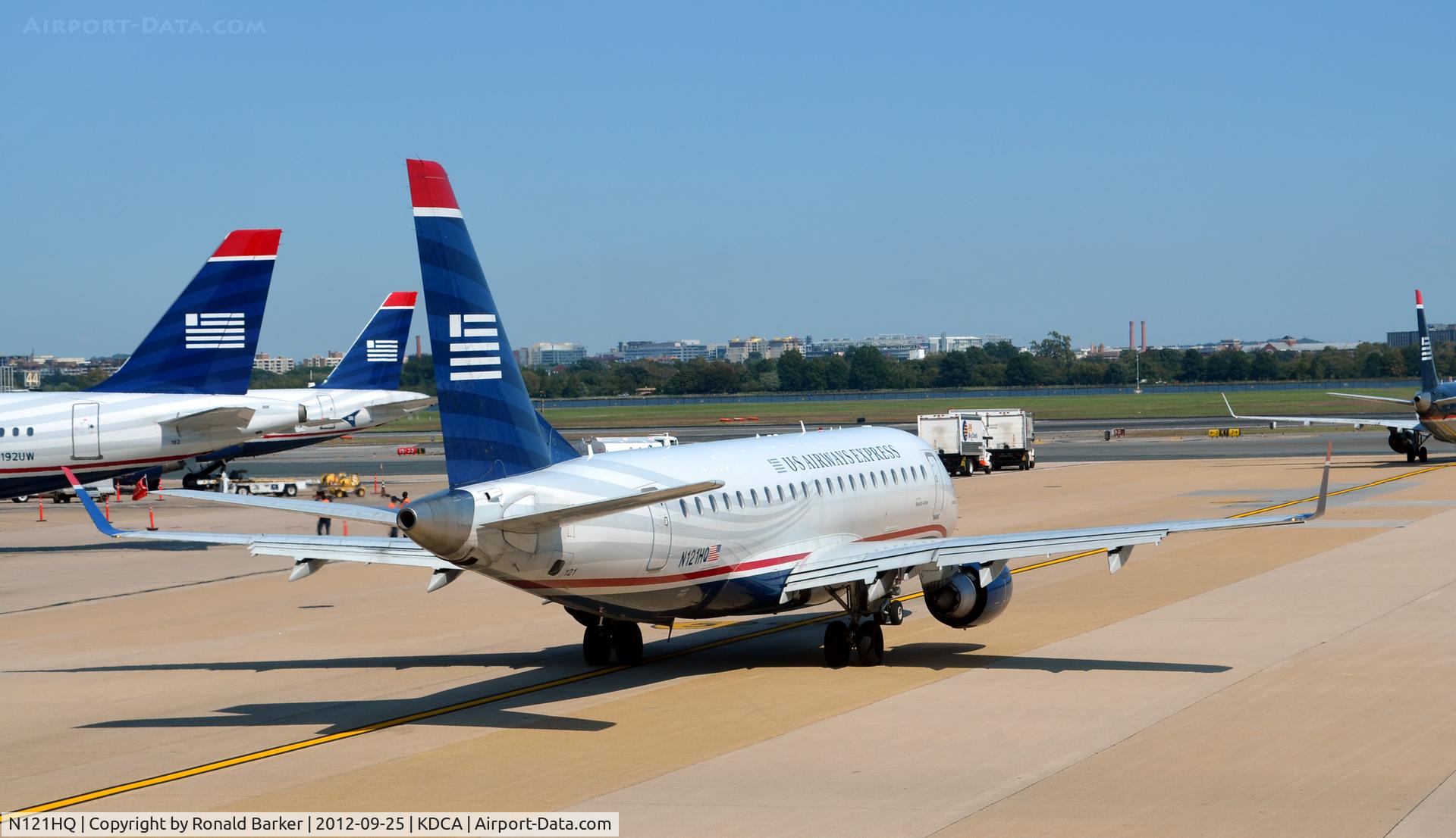 N121HQ, 2007 Embraer 175LR (ERJ-170-200LR) C/N 17000194, Taxi DCA
