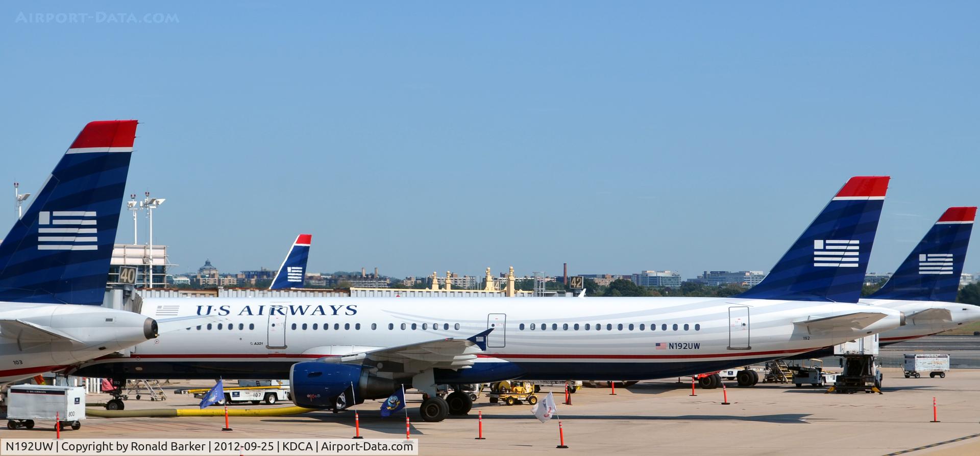 N192UW, 2001 Airbus A321-211 C/N 1496, DCA VA