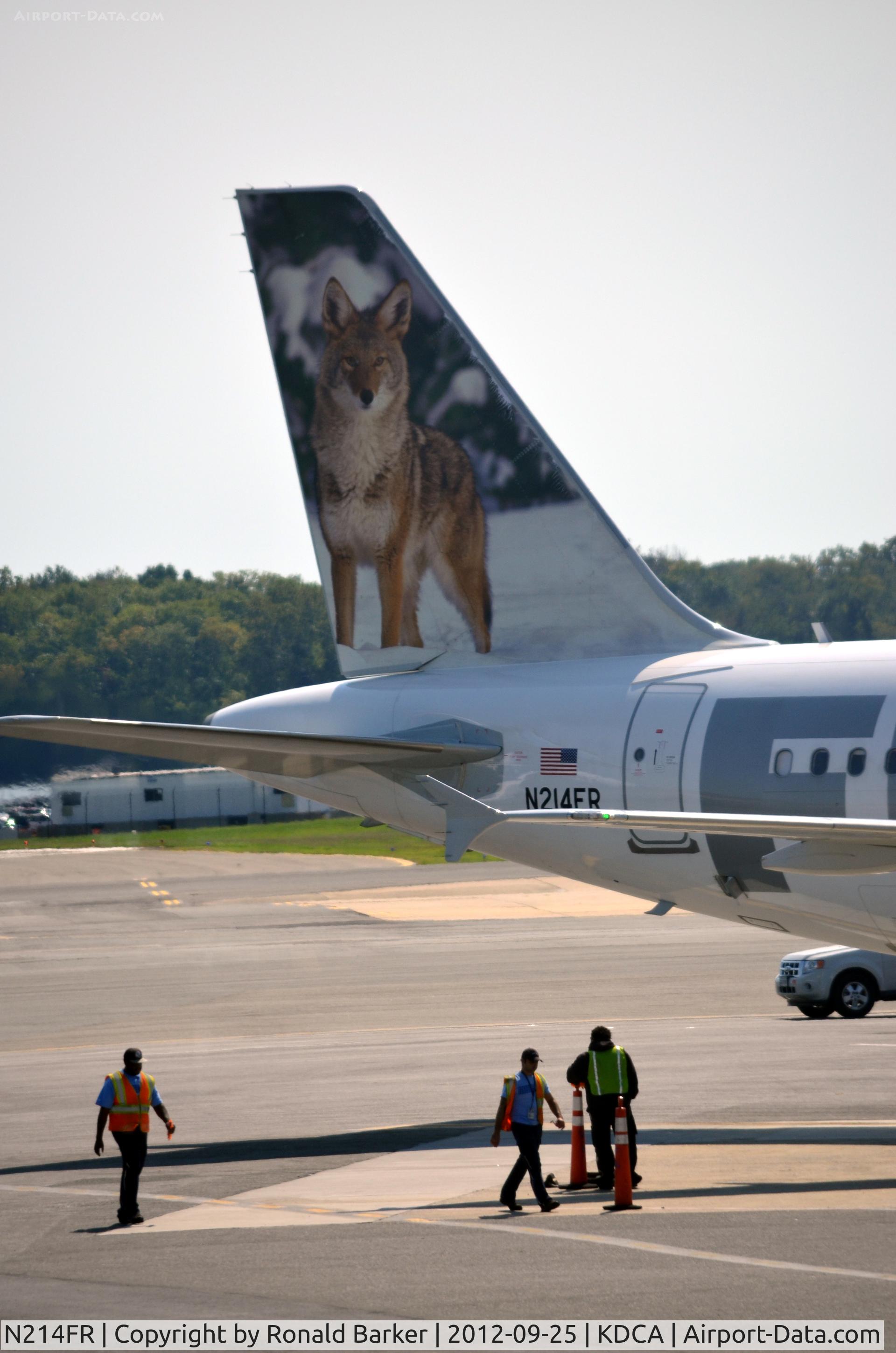 N214FR, Airbus A320-214 C/N 4727, DCA VA