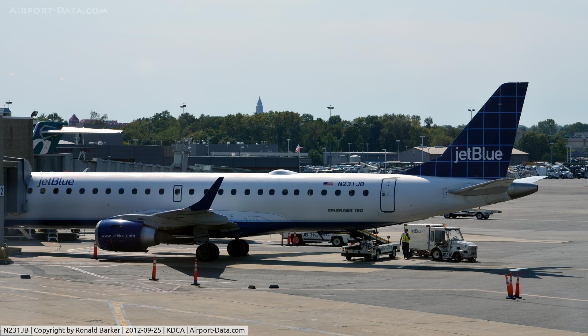 N231JB, 2006 Embraer 190AR (ERJ-190-100IGW) C/N 19000033, DCA VA