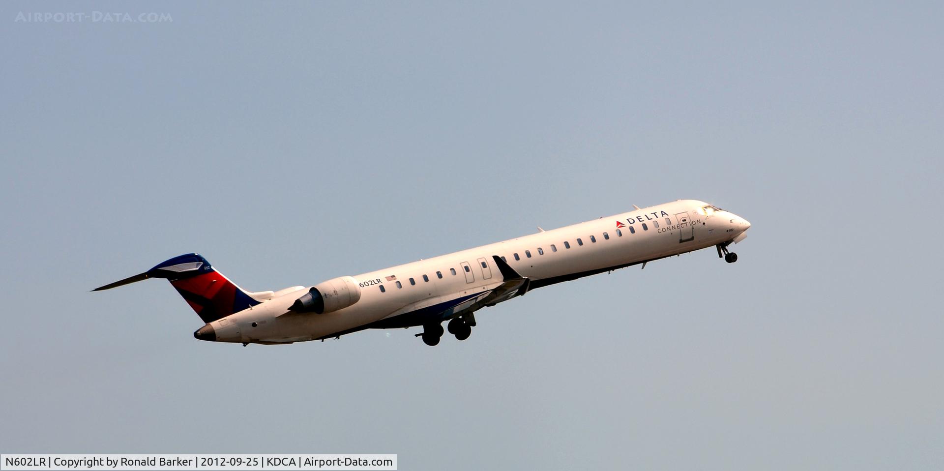 N602LR, 2008 Bombardier CRJ-900ER (CL-600-2D24) C/N 15151, Airborne DCA