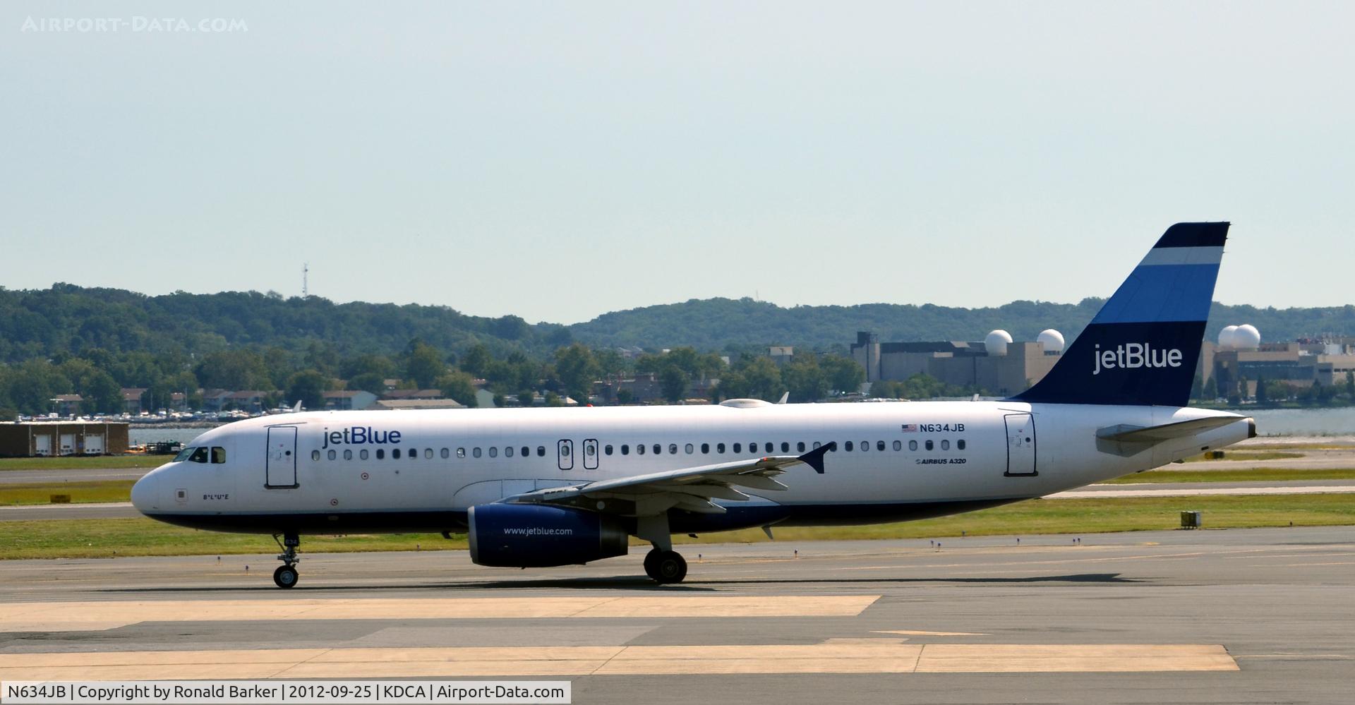 N634JB, 2006 Airbus A320-232 C/N 2710, DCA VA