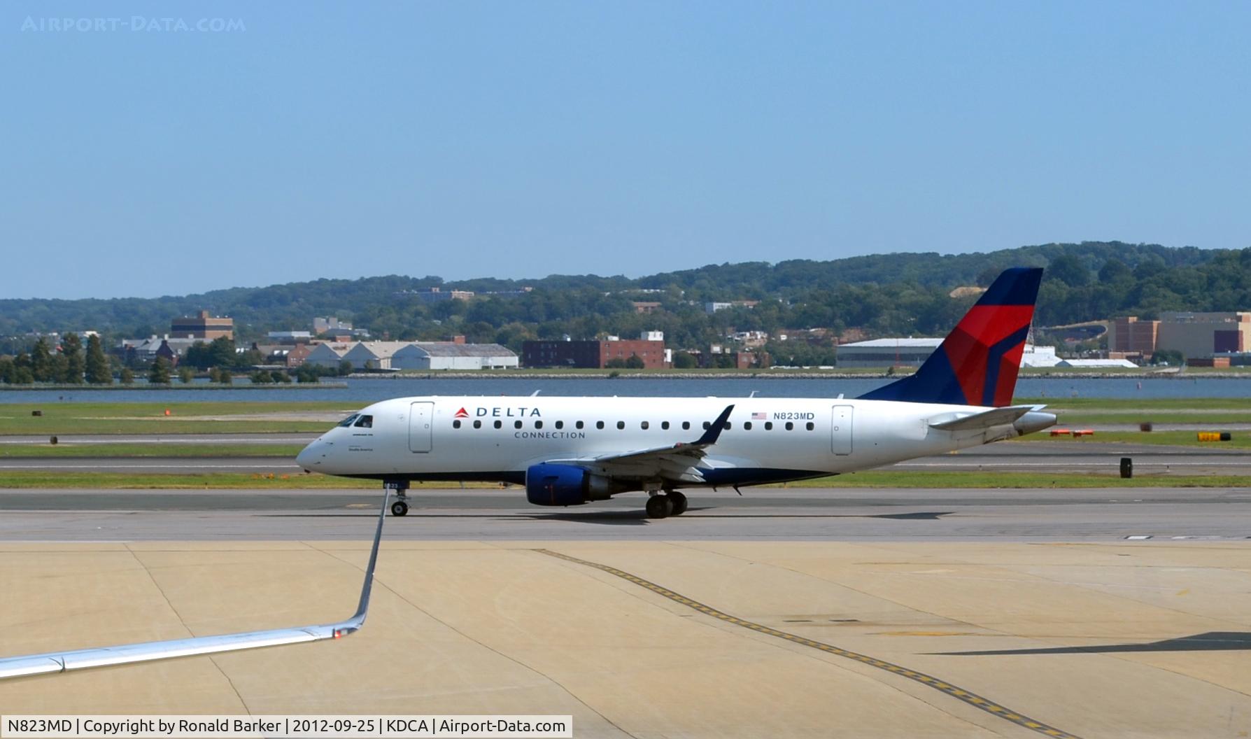 N823MD, 2005 Embraer 170SU (ERJ-170-100SU) C/N 17000044, DCA VA