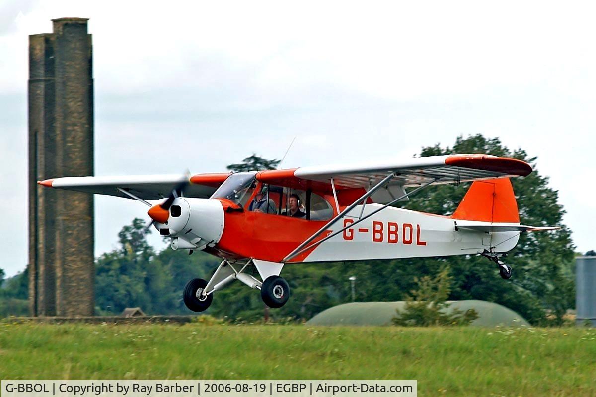 G-BBOL, 1960 Piper PA-18-150 Super Cub C/N 18-7561, Piper PA-18-150 Super Cub [18-7561] Kemble~G 19/08/2006