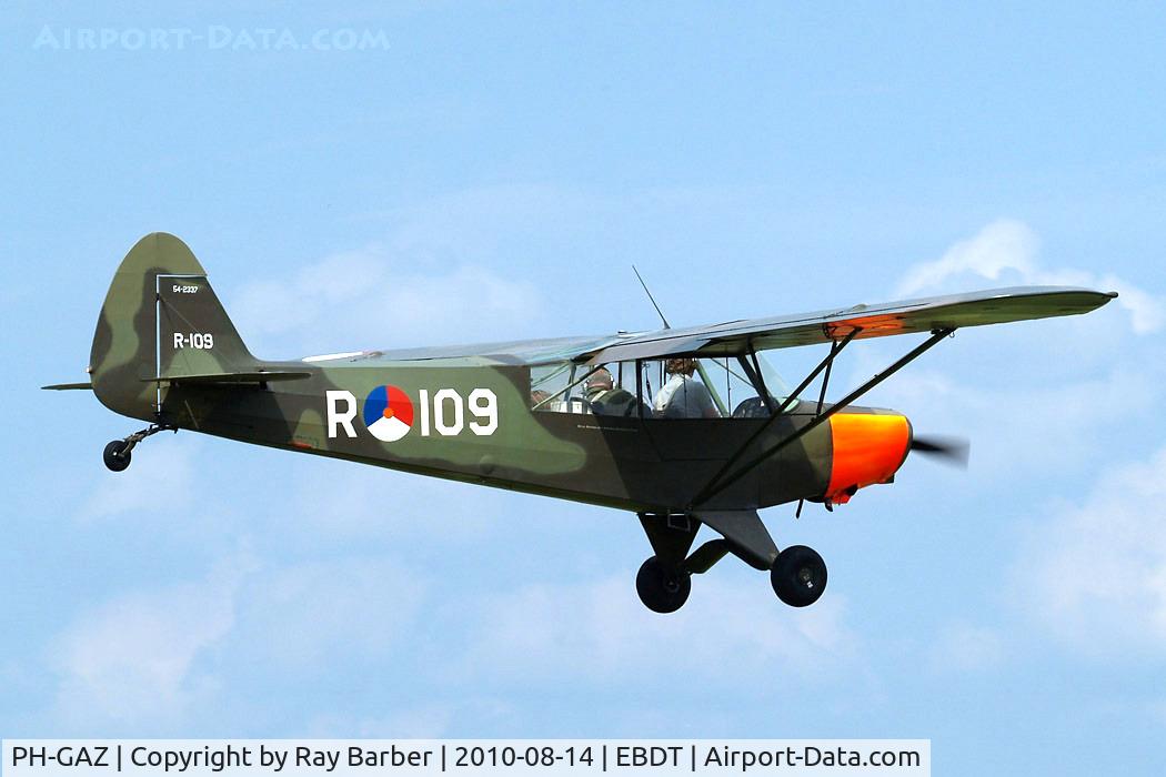 PH-GAZ, Piper L-21B Super Cub C/N 18-3537, Piper PA18-135 Super Cub [18-3537] Schaffen-Diest~OO 14/08/2010