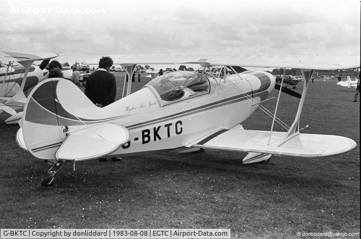 G-BKTC, 1983 Pitts S-2E Special C/N PFA 009-10846, G-BKTC Pitts Special EGTC Cranfield PFA meeting 1983