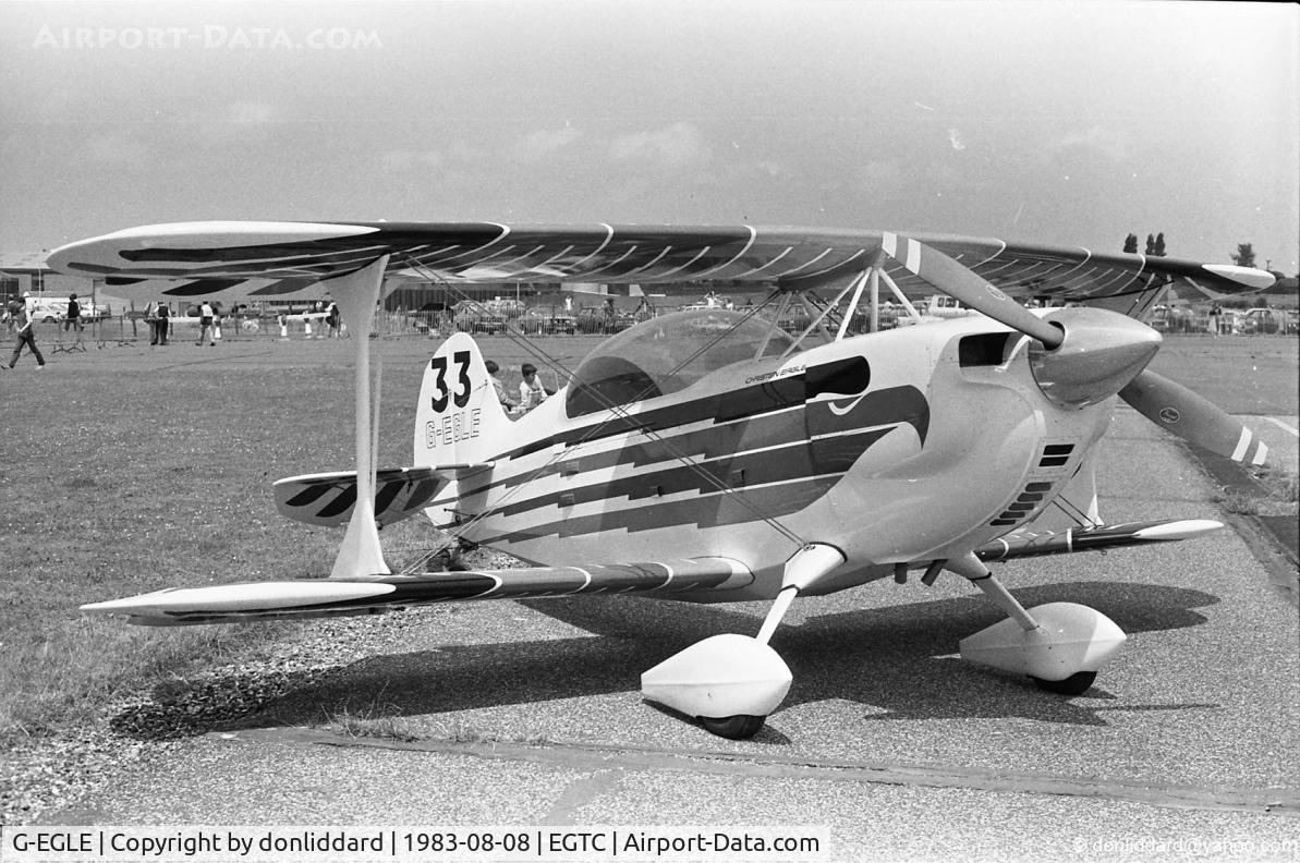 G-EGLE, 1980 Christen Eagle II C/N F0053, G-EGLE christian eagle cranfield pfa meeting 1983