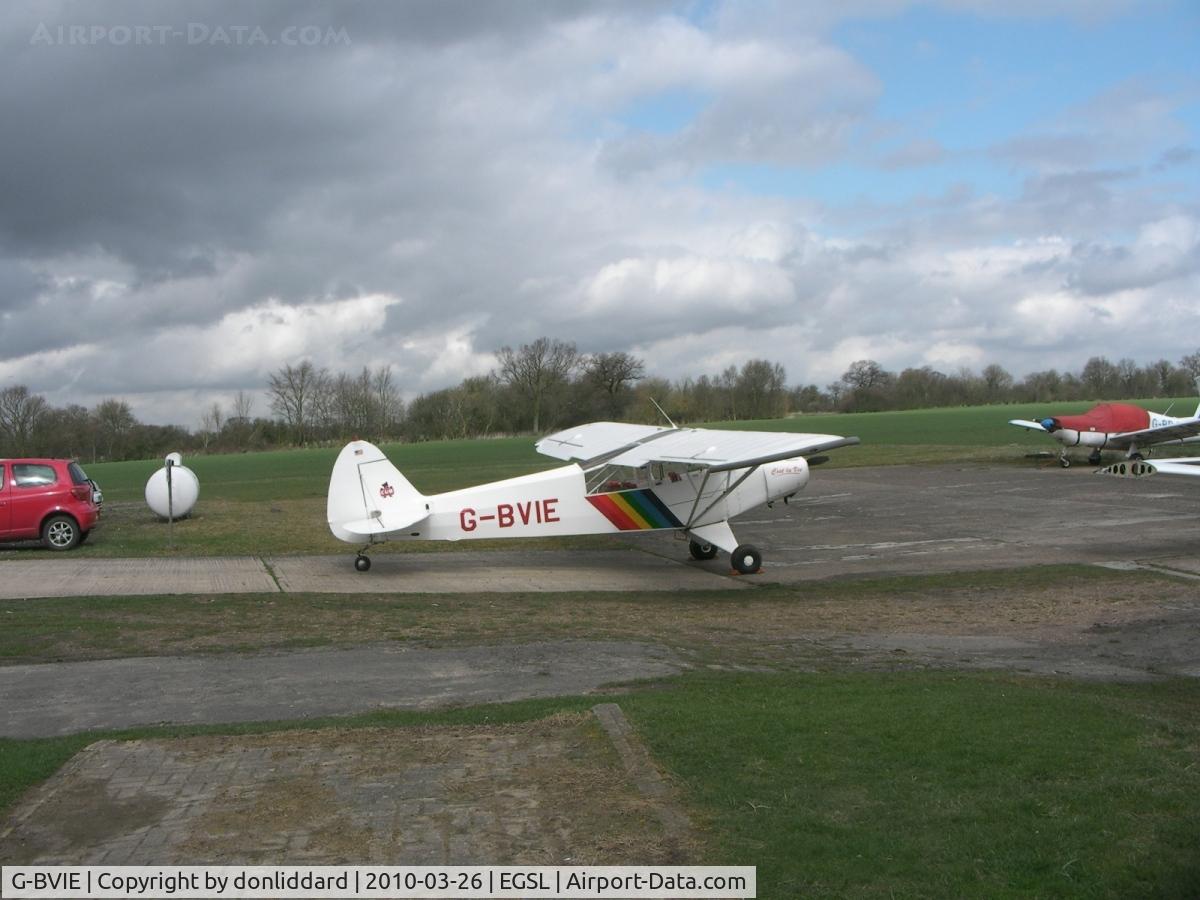 G-BVIE, 1949 Piper L-18C Super Cub, c/n 18-1549, G-BVIE Piper L-18C andrewsfield EGSL