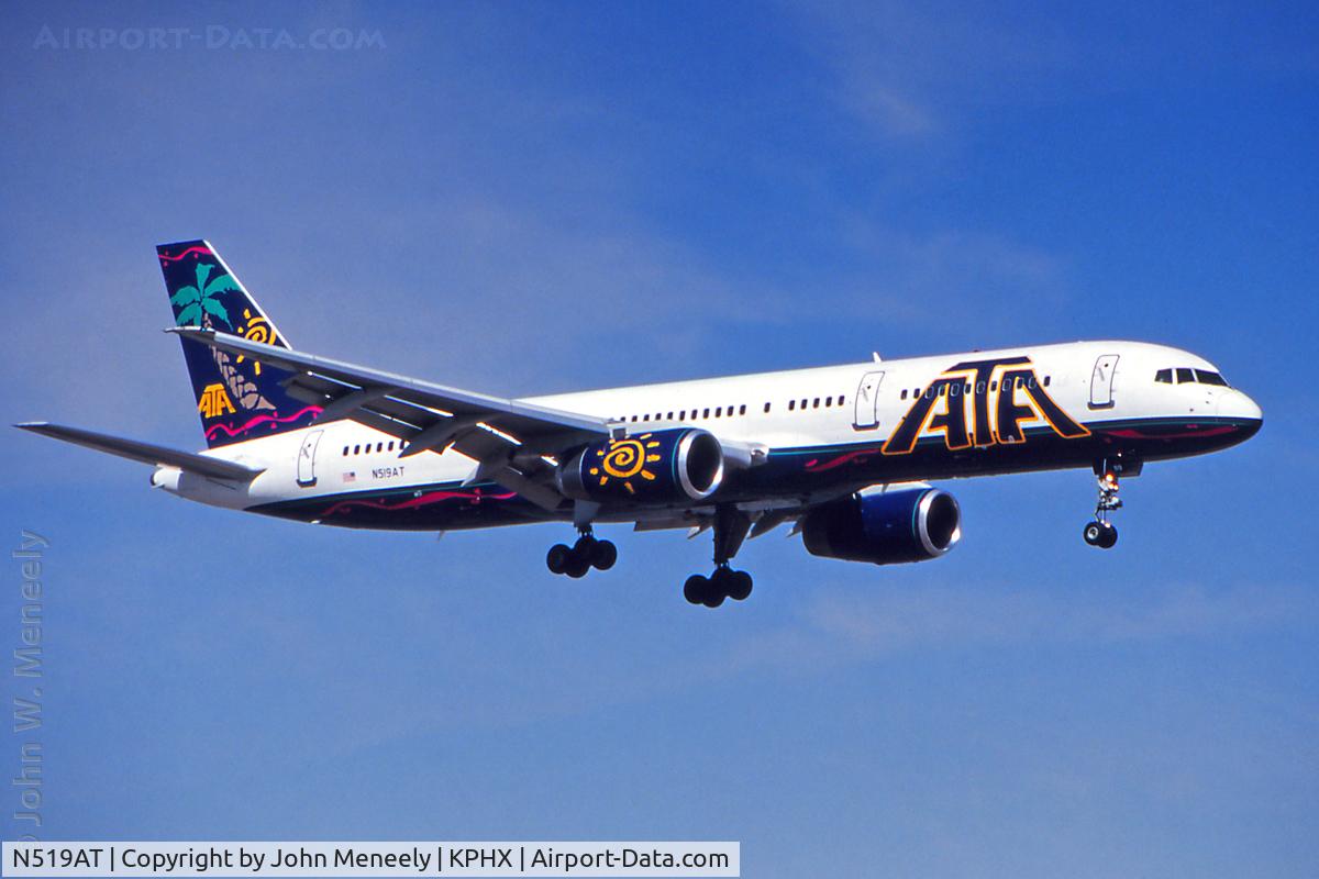 N519AT, 1997 Boeing 757-23N C/N 27975, Feb. 2001
