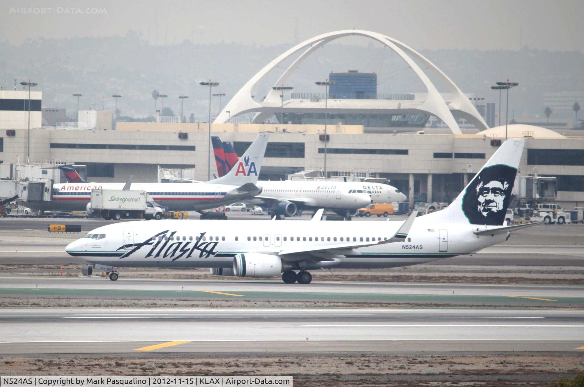 N524AS, 2009 Boeing 737-890 C/N 35195, Boeing 737-800