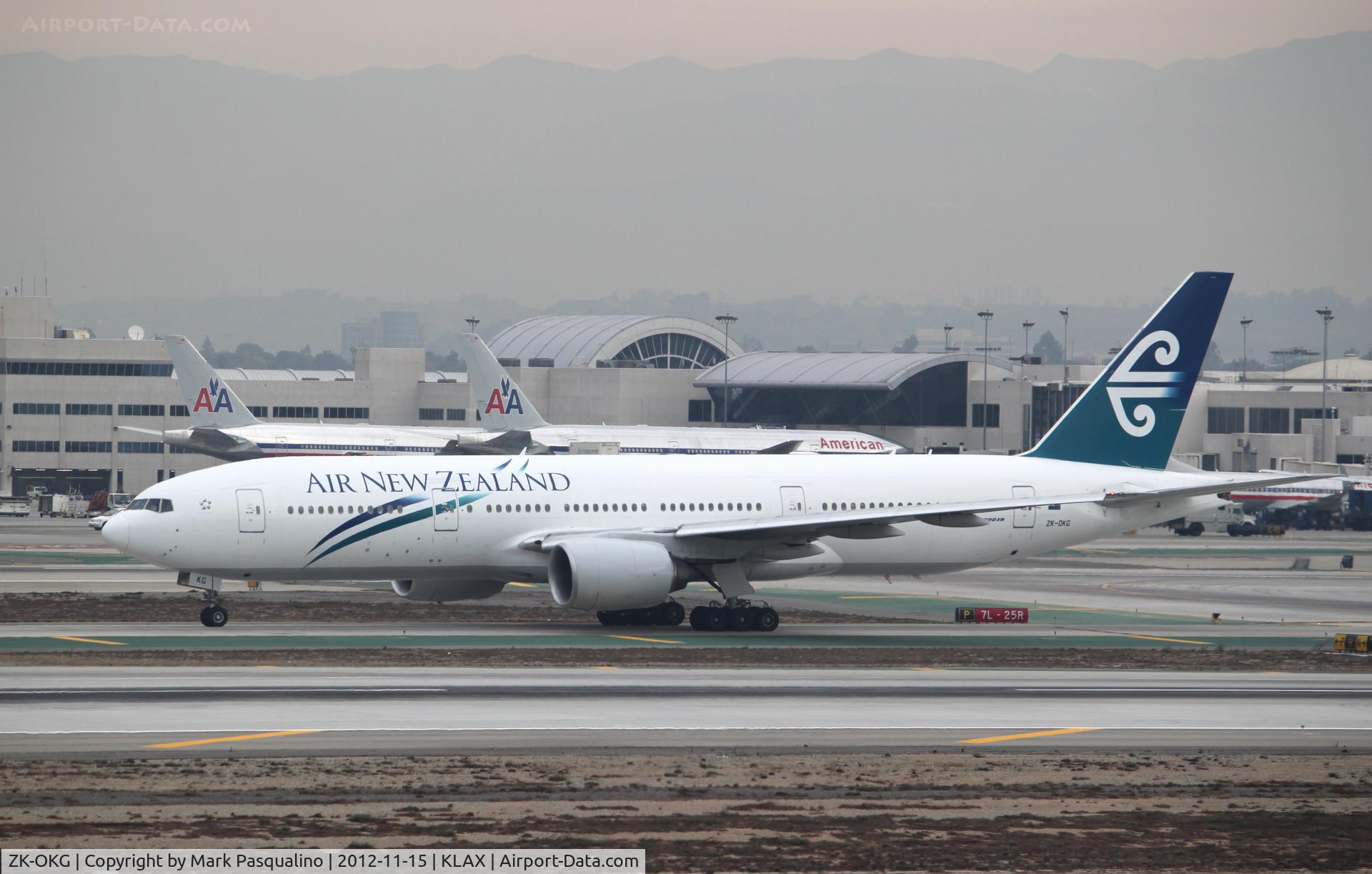 ZK-OKG, 2006 Boeing 777-219 C/N 29403, Boeing 777-200