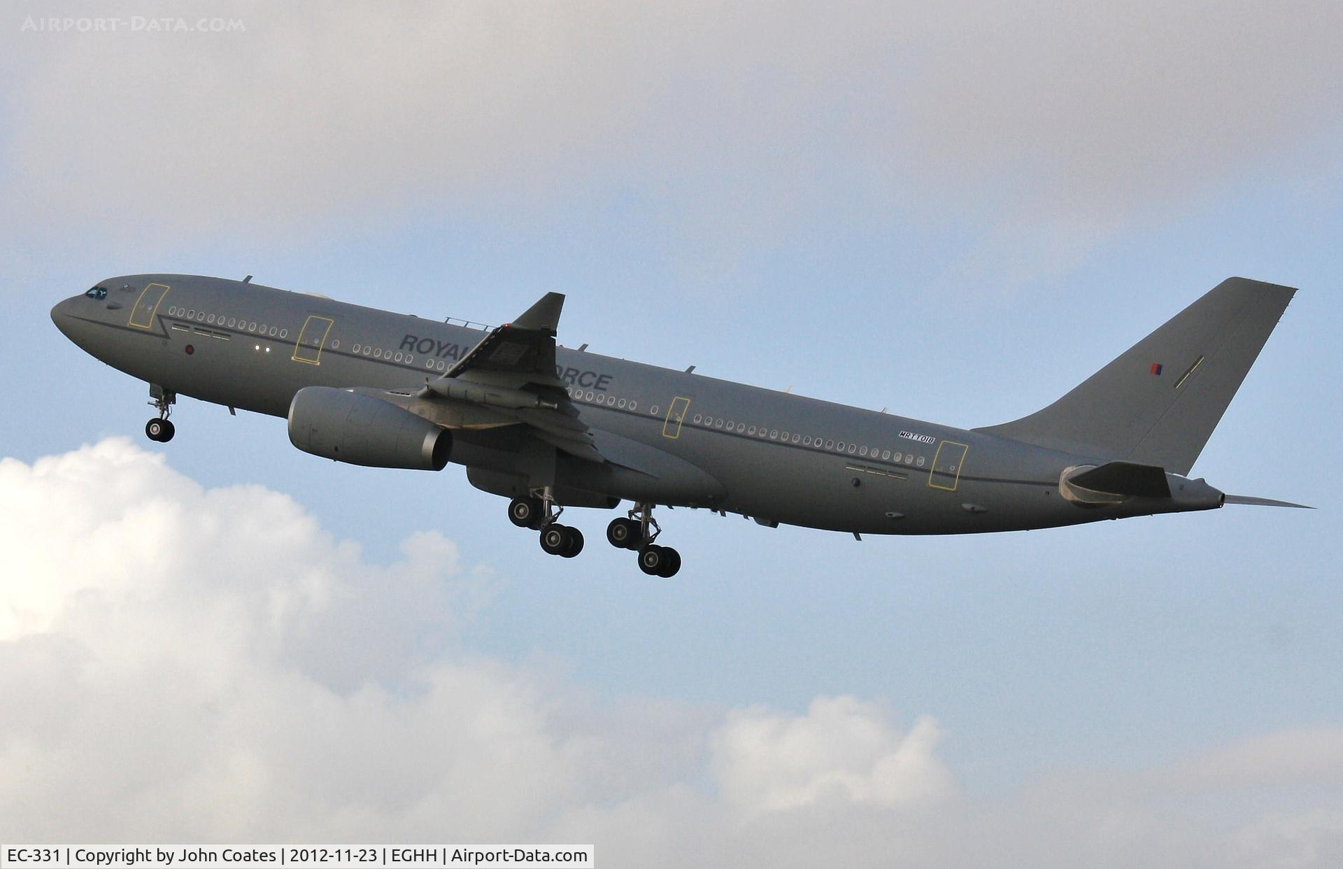 EC-331, 2011 Airbus KC2 Voyager (A330-243MRTT) C/N 1248, MRTT-018 off on air test prior to delivery.