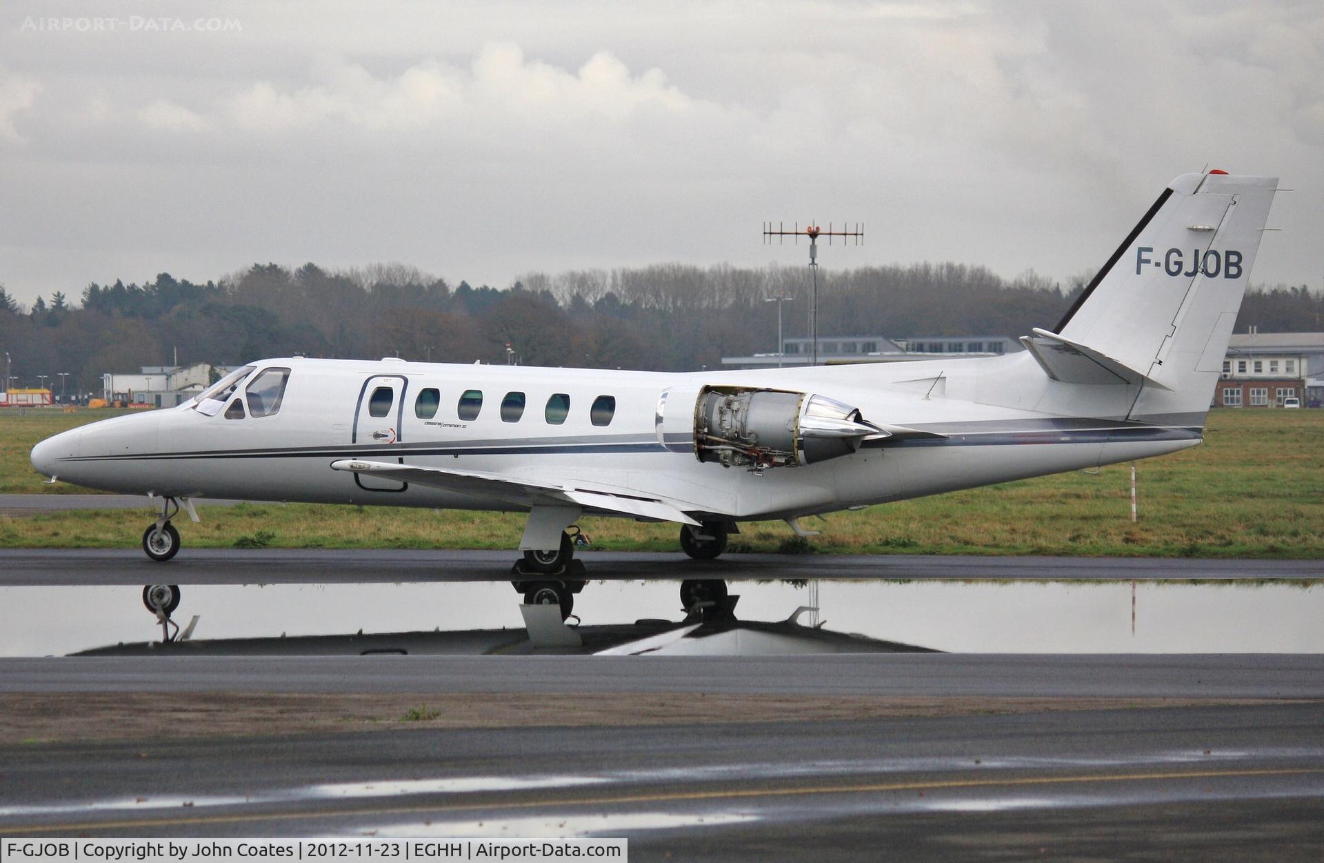 F-GJOB, 1980 Cessna 551 Citation II SP C/N 551-0174, At Citation Centre.