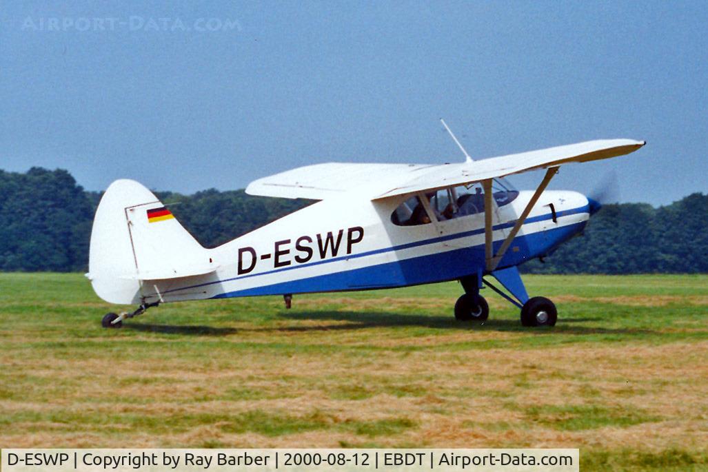 D-ESWP, Piper PA-20 135 PACER Pacer C/N 20-1053, Piper PA-20 Pacer [20-1053] Schaffen-Diest~OO 12/08/2000