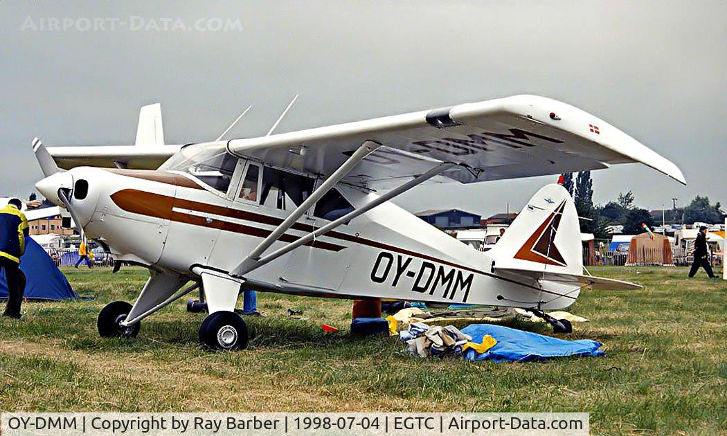 OY-DMM, 1958 Piper PA-22-150 Tri-Pacer C/N 22-5842, Piper PA-22-150 Tri-Pacer [22-5842] Cranfield~G 04/07/1998