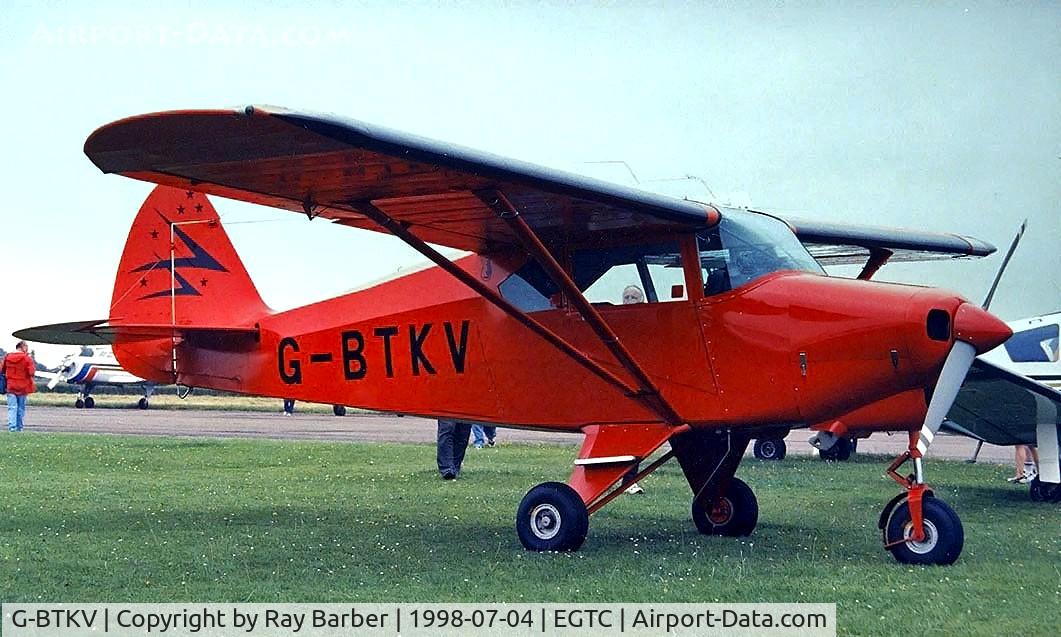 G-BTKV, 1960 Piper PA-22-160 Tri Pacer C/N 22-7157, Piper PA-22-160 Tri-Pacer [22-7157] Cranfield~G 04/07/1998