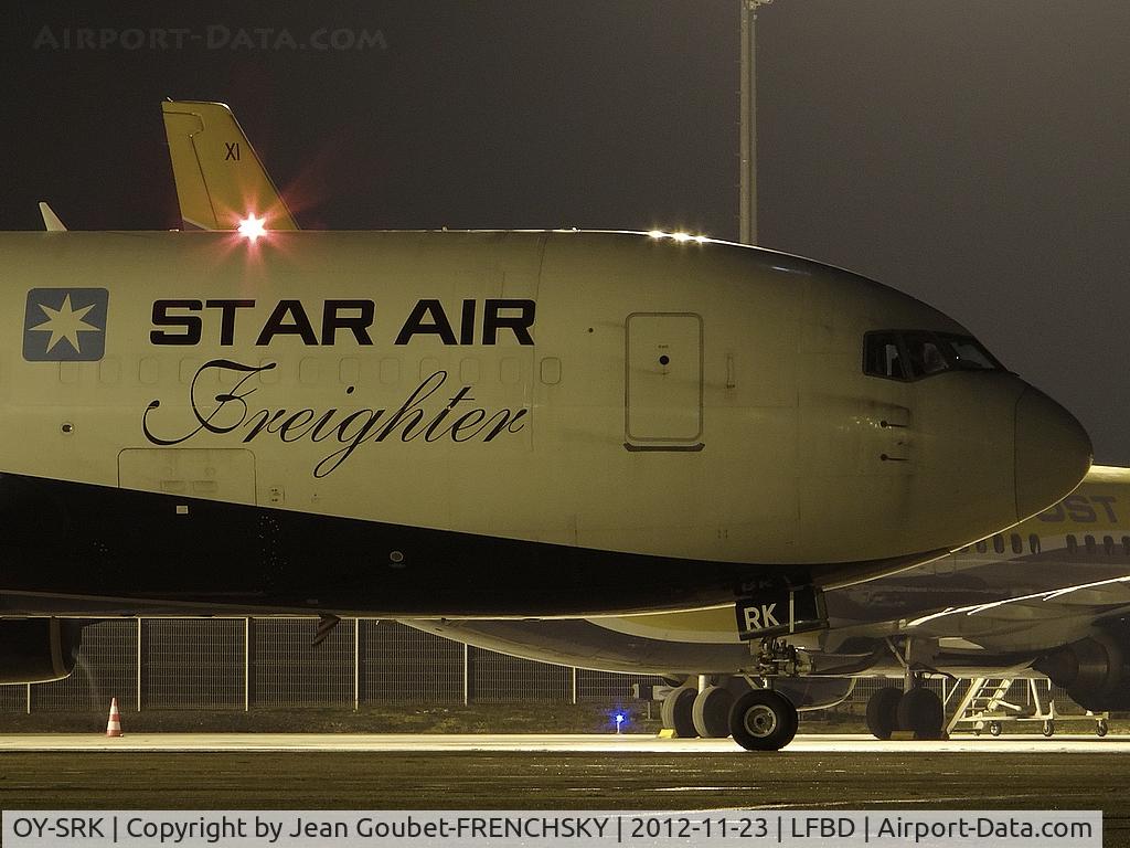 OY-SRK, 1985 Boeing 767-204 C/N 23072, departure parking Fox