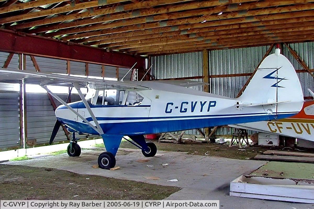 C-GVYP, 1957 Piper PA-22-150 C/N 22 4863, Piper PA-22-150 Tri-Pacer [22-4863] Ottawa-Carp~C 19/06/2005