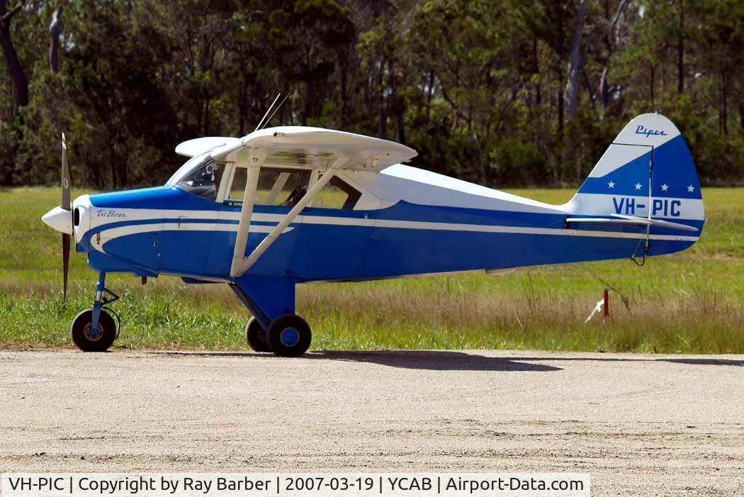 VH-PIC, 1960 Piper PA-22-160 Tri Pacer C/N 22-7417, Piper PA-22-160 Tri-Pacer [22-7417] Caboolture~VH 19/03/2007
