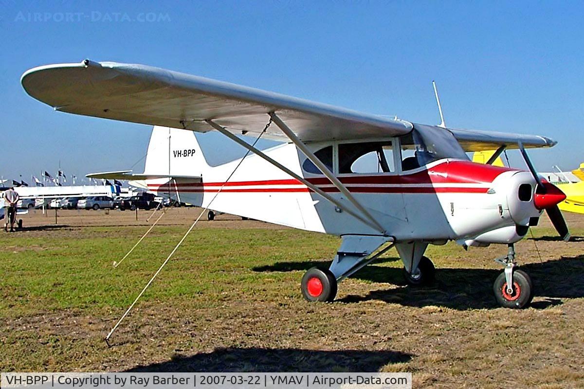 VH-BPP, 1955 Piper PA-22-150 C/N 22-2737, Piper PA-22-150 Tri-Pacer [22-2737] Avalon~VH 22/03/2007
