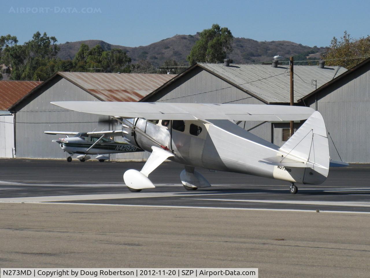 N273MD, 2008 Dickenson Howard DGA-21 (Replicate) C/N 001, 2008 DICKENSON HOWARD DGA-21 'Mr. DICKENSON', P&W R-1340-57 Wasp 600 Hp radial, takeoff roll Rwy 22