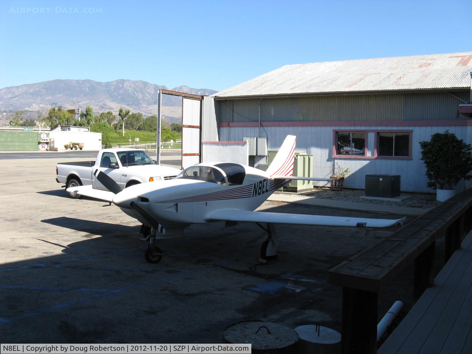 N8EL, 1992 Stoddard-Hamilton Glasair C/N 614R, 1992 Hall STODDARD-HAMILTON GLASAIR, Lycoming IO-360-B1E 180 Hp