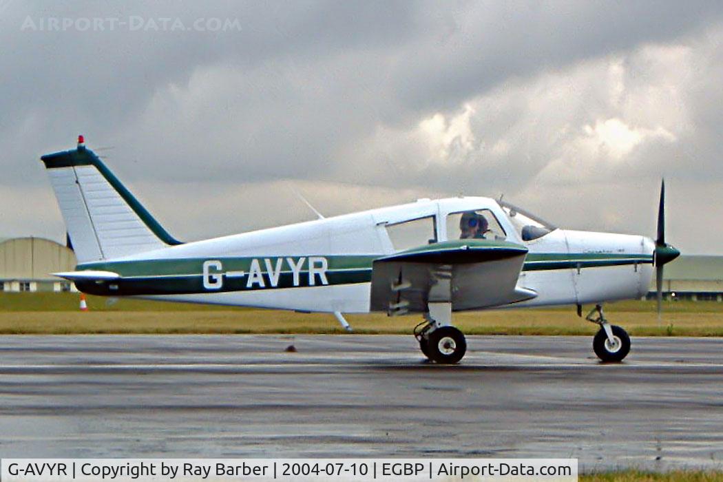 G-AVYR, 1968 Piper PA-28-140 Cherokee C/N 28-24226, Piper PA-28-140 Cherokee [28-24226] Kemble~G 10/07/2004
