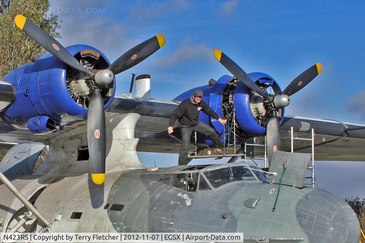 N423RS, 1941 Consolidated Vultee PBY-5A C/N 48423 (1785), 1941 Consolidated Vultee PBY-5A, c/n: 48423 at North Weald