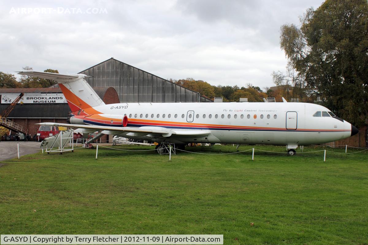 G-ASYD, 1965 BAC 111-475AM One-Eleven C/N BAC.053, 1965 BAC 111-475AM One-Eleven, c/n: BAC.053 at Brooklands Museum