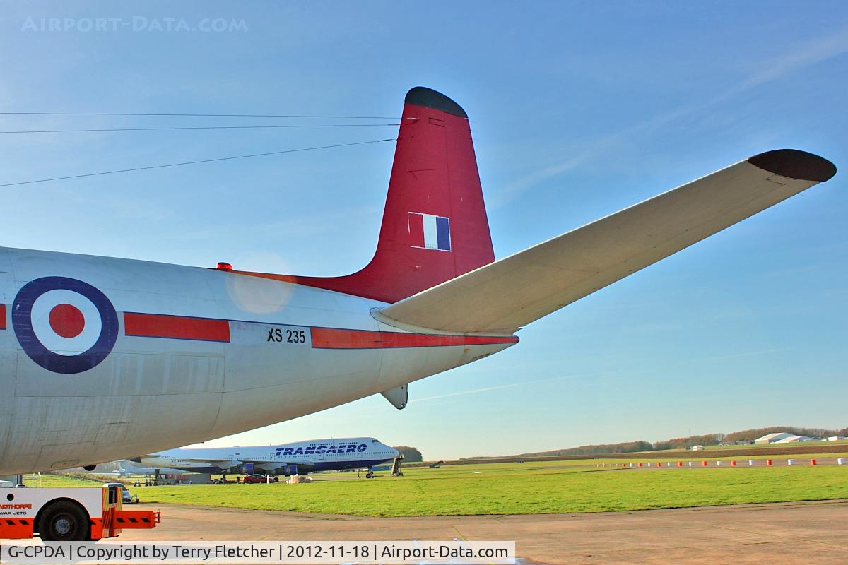 G-CPDA, 1963 De Havilland DH.106 Comet 4C C/N 6473, G-CPDA (XS235), 1963 De Havilland DH106 Comet 4C, c/n: 6473 at Bruntingthorpe