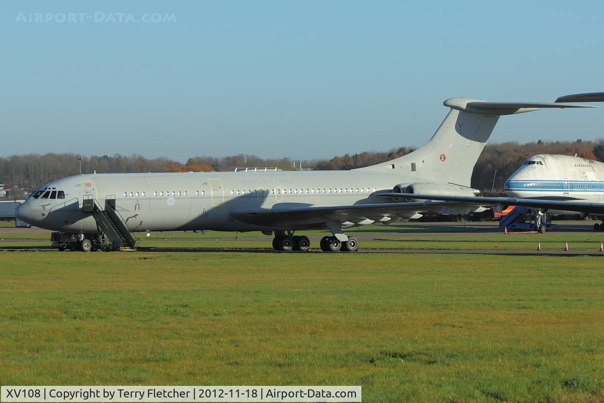 XV108, 1968 Vickers VC10 C.1K C/N 838, 1968 Vickers VC10 C.1K, c/n: 838 at Bruntingthorpe