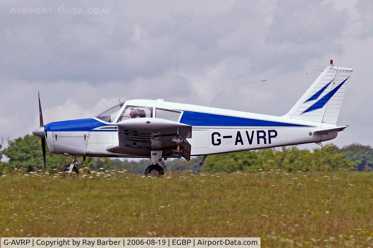 G-AVRP, 1967 Piper PA-28-140 Cherokee C/N 28-23153, Piper PA-28-140 Cherokee [28-23153] Kemble~G 19/08/2006