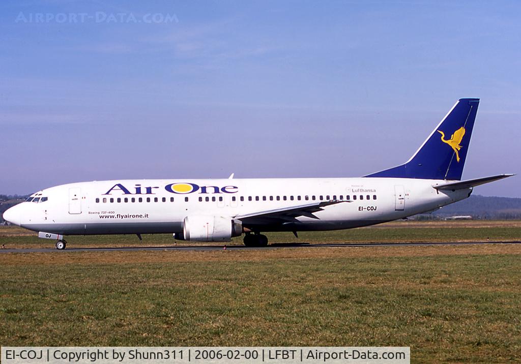 EI-COJ, 1992 Boeing 737-430 C/N 27005, Taxiing for departure...