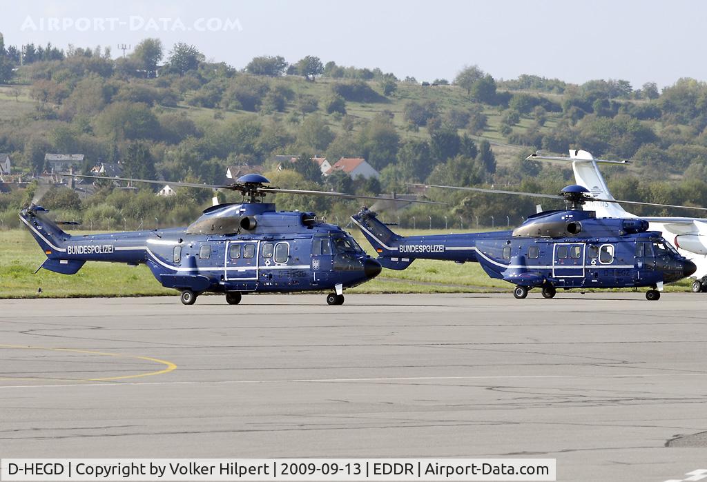 D-HEGD, Aerospatiale AS-332L-1 Super Puma C/N 2018, at scn