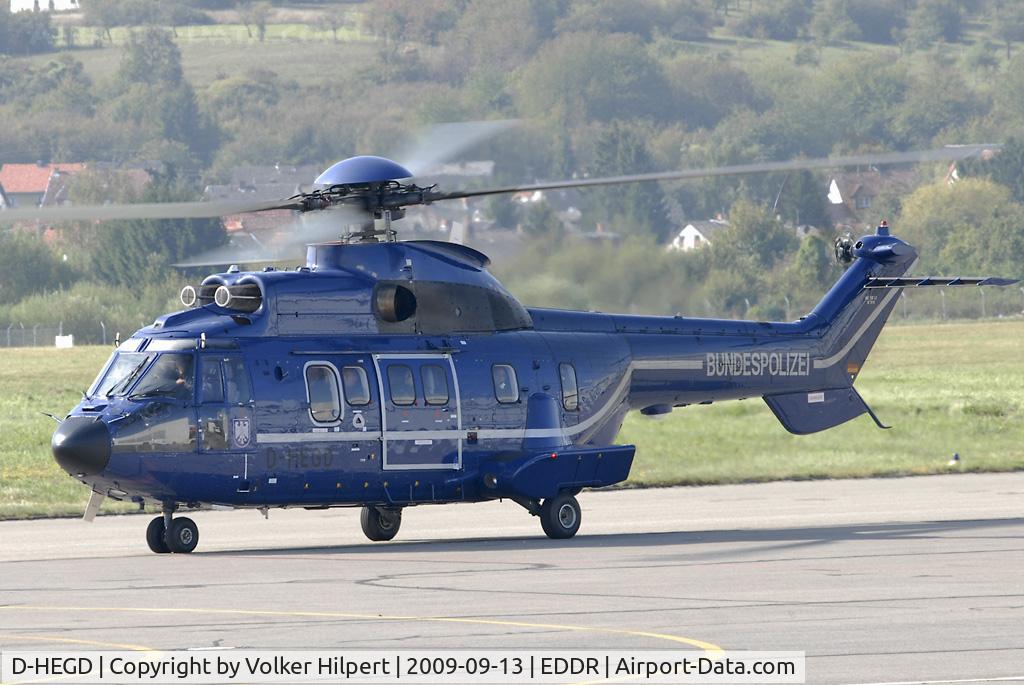 D-HEGD, Aerospatiale AS-332L-1 Super Puma C/N 2018, at scn