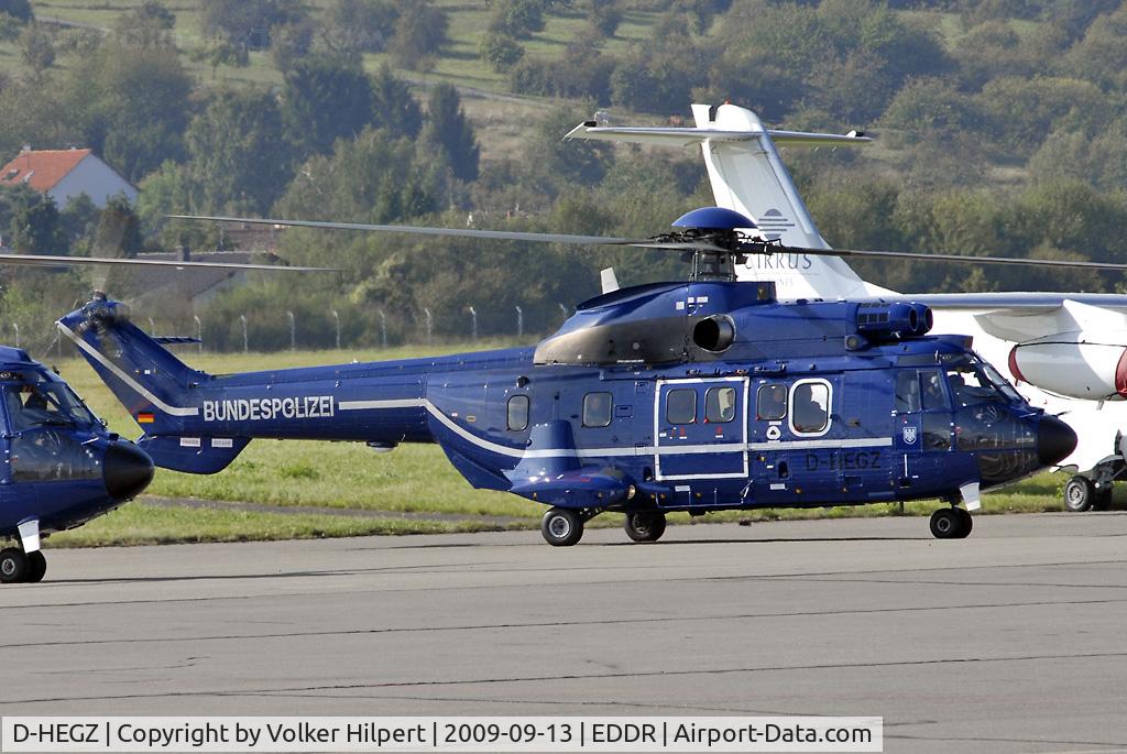 D-HEGZ, Aerospatiale AS-332L-1 Super Puma C/N 2706, at scn