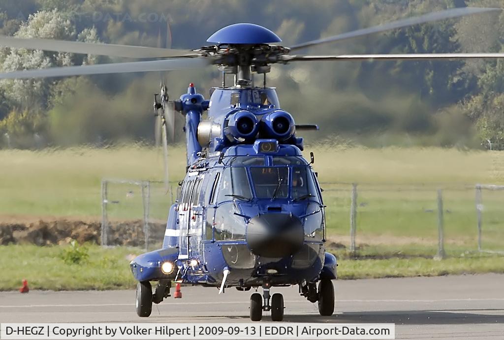D-HEGZ, Aerospatiale AS-332L-1 Super Puma C/N 2706, at scn
